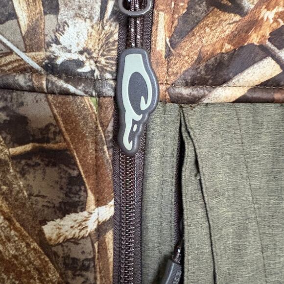 Drake Waterfowl Systems Camo Full Zip Hunting Jacket Realtree Max-5 2XL - Picture 7 of 13